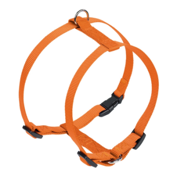 Nobby Шлейка для собак Classic M-L 2х50-70 см оранжевая