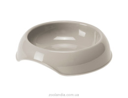 Moderna Миска для котов Gusto 14,7x14,7x3,3 см 200 мл тепло-серая