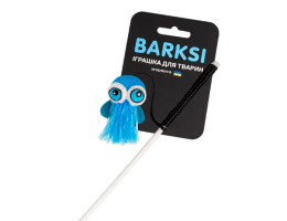 Barksi Іграшка для котів Вудочка Восьминіг 34х16х4,5 см