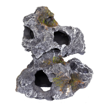Hobby Декорація в акваріум Камінь Cavity Stone dark 2 19x15x20 см