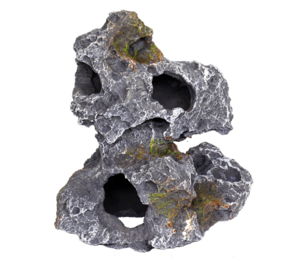 Hobby Декорація в акваріум Камінь Cavity Stone dark 2 19x15x20 см