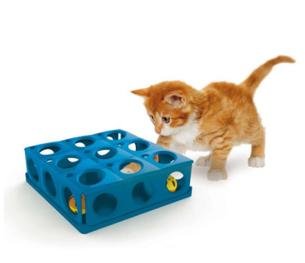 Georplast Tricky Іграшка для котів з кулькою 25х25х9 см