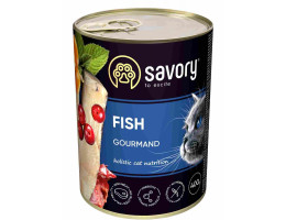 Savory Консерва для котов Рыба 400 г