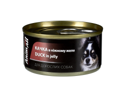 AnimAll Dog Консерва для собак Утка в нежном желе 85 г