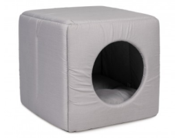 Природа Лежак-будиночок для собак та котів Cube 40х40х37 см