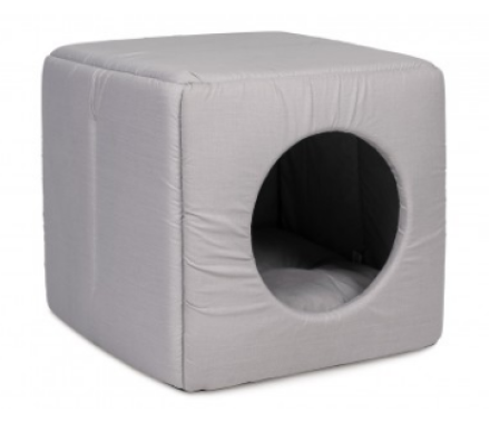 Природа Лежак-домик для собак и котов Cube 40х40х37 см
