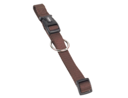 Nobby Ошейник для собак Classic S-M 1,5х30-45 см коричневый