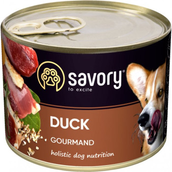 Savory Консерва для собак Утка 200 г