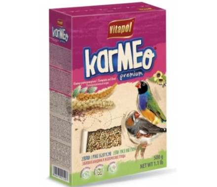 Vitapol Karmeo Premium Корм для зебровых амадин и экзотических птиц 500 г