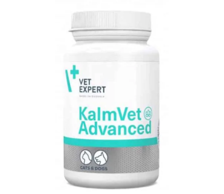 VetExpert KalmVet Advanced Препарат для кошек и собак против стресса 60 шт