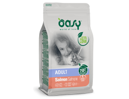 Oasy Сухий корм для котів Lifestage Лосось 300 г