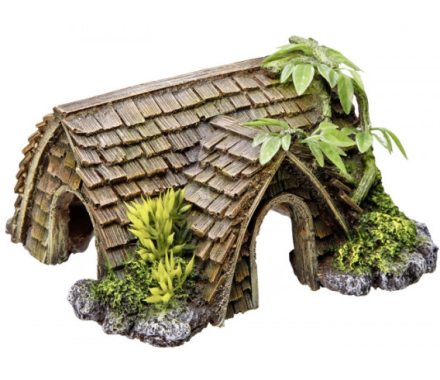 Nobby Декорация в аквариум Домик 15×14×8 см