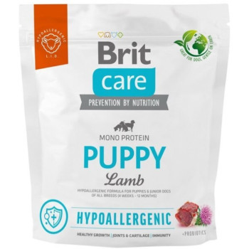 Brit Care Hypoallergenic Puppy Сухой корм для щенков с ягнёнком 1 кг