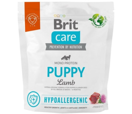 Brit Care Hypoallergenic Puppy Сухой корм для щенков с ягнёнком 1 кг