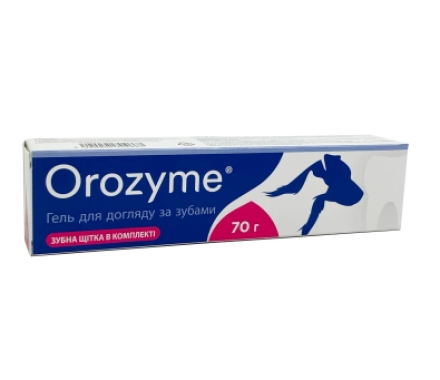 Ecuphar Orozyme Гель для ухода за ротовой полостью котов и собак 70 мл