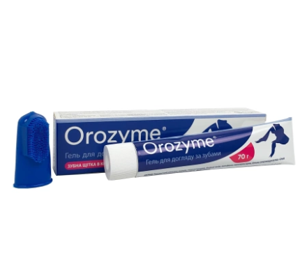 Ecuphar Orozyme Гель для ухода за ротовой полостью котов и собак 70 мл