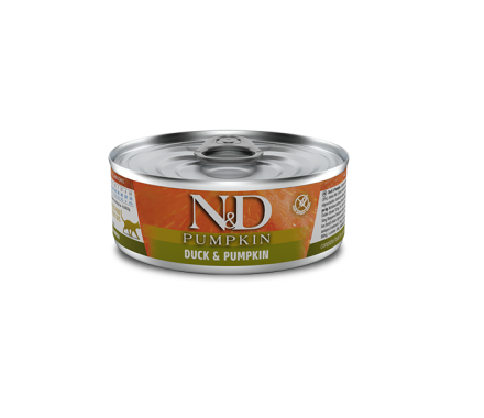 Farmina N&D Prime Grain Free Adult Консерва для котов Утка с тыквой 70 г