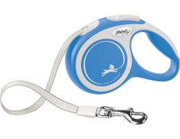 Flexi New Comfort Повідець-рулетка для собак стрічка XS 3 м синя