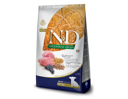 Farmina N&D Low Grain Puppy Mini Сухой корм для щенков Ягнёнок и черника 2,5 кг