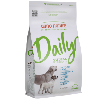 Almo Nature Daily Сухий корм для собак Тунец и рис 1,2 кг
