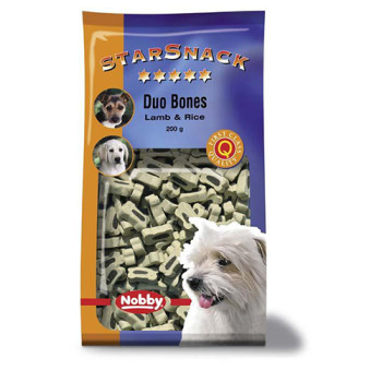 Nobby StarSnack Лакомства для собак Duo Bones Large Lamb and Rice 200 г