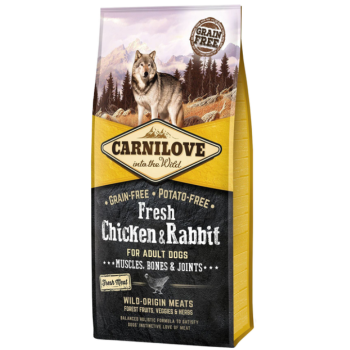 Carnilove All Breed Сухой корм для собак Свежая курица и кролик 12 кг