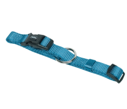 Nobby Ошейник для собак Classic M-L 2х40-55 см голубой