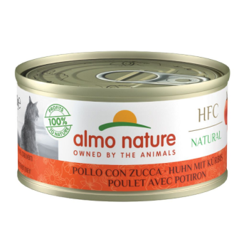Almo Nature HFC Консерва для котів Курка та гарбуз 70 г