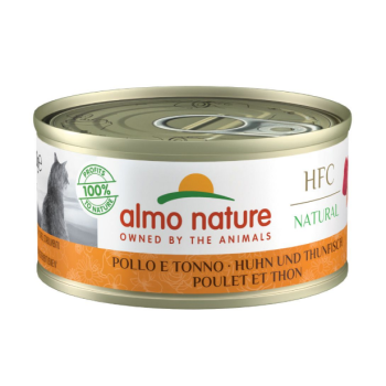 Almo Nature HFC Natural Консерва для котів Курка та тунець 70 г
