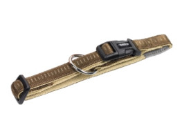 Nobby Нашийник для собак Soft Grip S-M 2х30-45 см коричневий