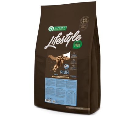 Nature\'s Protection Сухой корм для собак Lifestyle All Breeds Белая рыба 10 кг