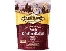 Carnilove Gourmand Сухий корм для котів Курка та кролик 400 г