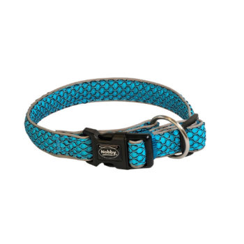 Nobby Ошейник для собак Mesh Air M-L 3,2х40-55 см голубой