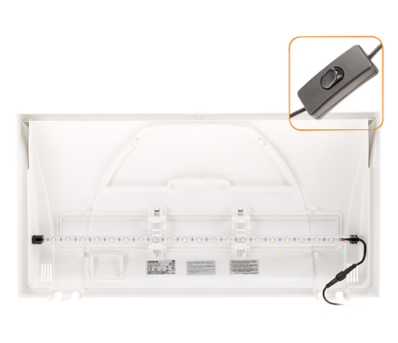Ferplast Аквариумный комплект Capri 80 Led 80x31,5x46,5 см 100 л белый