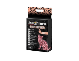 AnimAll Наповнювач Tofu з ароматом персика 2,6 кг 6 л