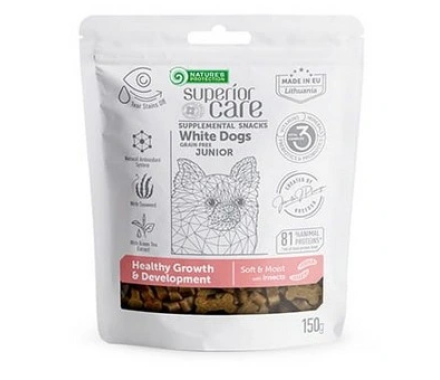 Nature\'s Protection Лакомства для собак Superior Care White Dogs Grain Free Healthy Насекомые 150 г