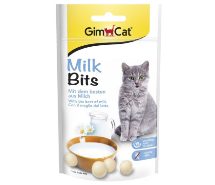 GimCat Витаминизированные лакомства для котов MilkBits Молоко 40 г