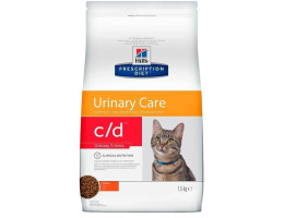 Hill’s PD Сухий корм для котів Feline C/D Urinary Care Stress Курка 1,5 кг