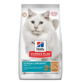 Hill’s SP Сухий корм для котів Hypoallergenic Білок яєць та комах 1,5 кг