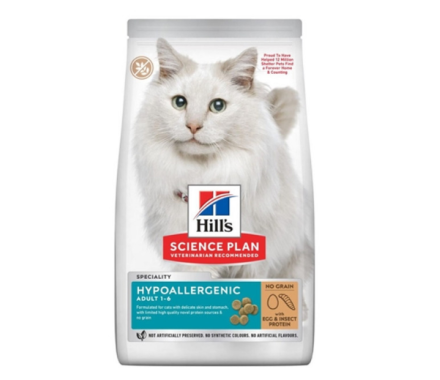 Hill’s SP Сухий корм для котів Hypoallergenic Білок яєць та комах 1,5 кг