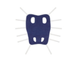 Collar Послеоперационная попона для животных №1,5 синяя