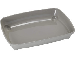 Moderna Туалет для кошенят Arist-o-Tray Small 27,9х37х6,2 см тепло-сірий