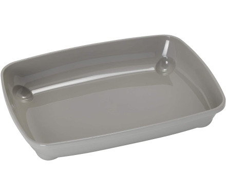 Moderna Туалет для котят Arist-o-Tray Small 27,9х37х6,2 см тёплый-серый
