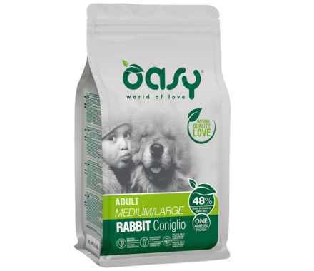 Oasy Сухий корм для собак Oap Medium/Large Breed Крролик 2,5 кг