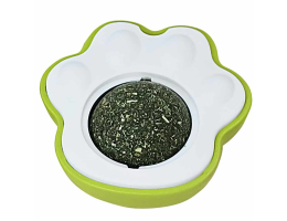 Nobby Игрушка для кошек Paw с мячиком и кошачьей мятой 5,5х3,5х5,5 см