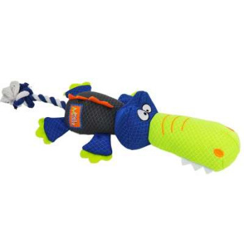 Nobby toy for dog crocodiles with rope mesh 44 cm