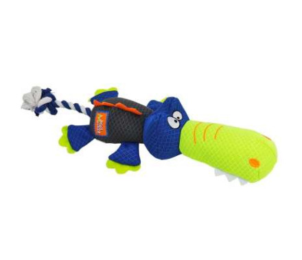 Nobby toy for dog crocodiles with rope mesh 44 cm