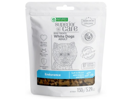 Nature's Protection Ласощі для собак Superior Care White Dogs Endurance Комахи та рис 150 г