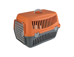 AnimAll Переноска для котів та собак CNR-134 58х42х42 см сіро-помаранчева