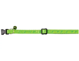 Nobby Нашийник для котів Neon 1х20-30 см салатовий